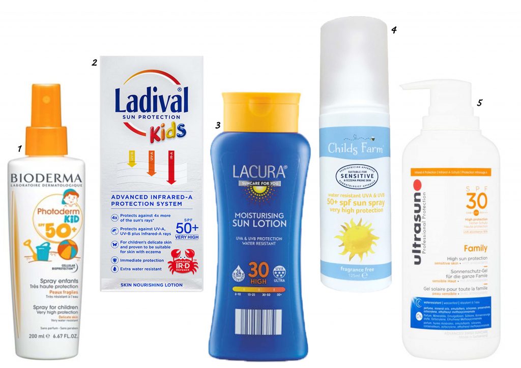 Sun creams for all of the family!