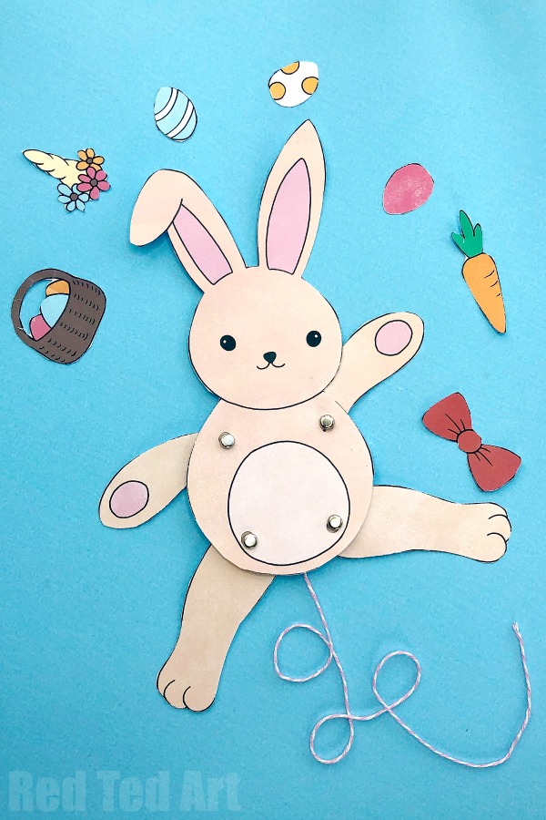 Adorable Paper Easter Crafts for Kids of all ages - Red Ted Art - Kids Craft