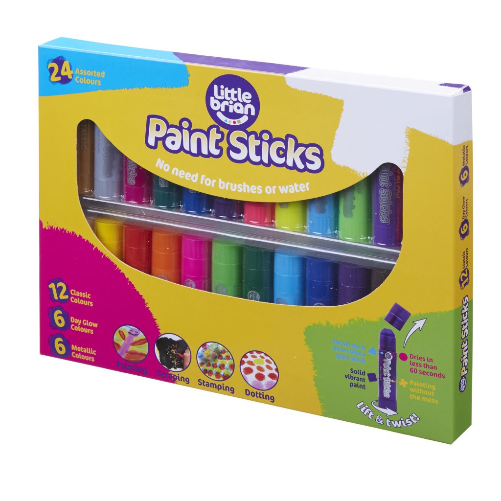 plastic paint sticks