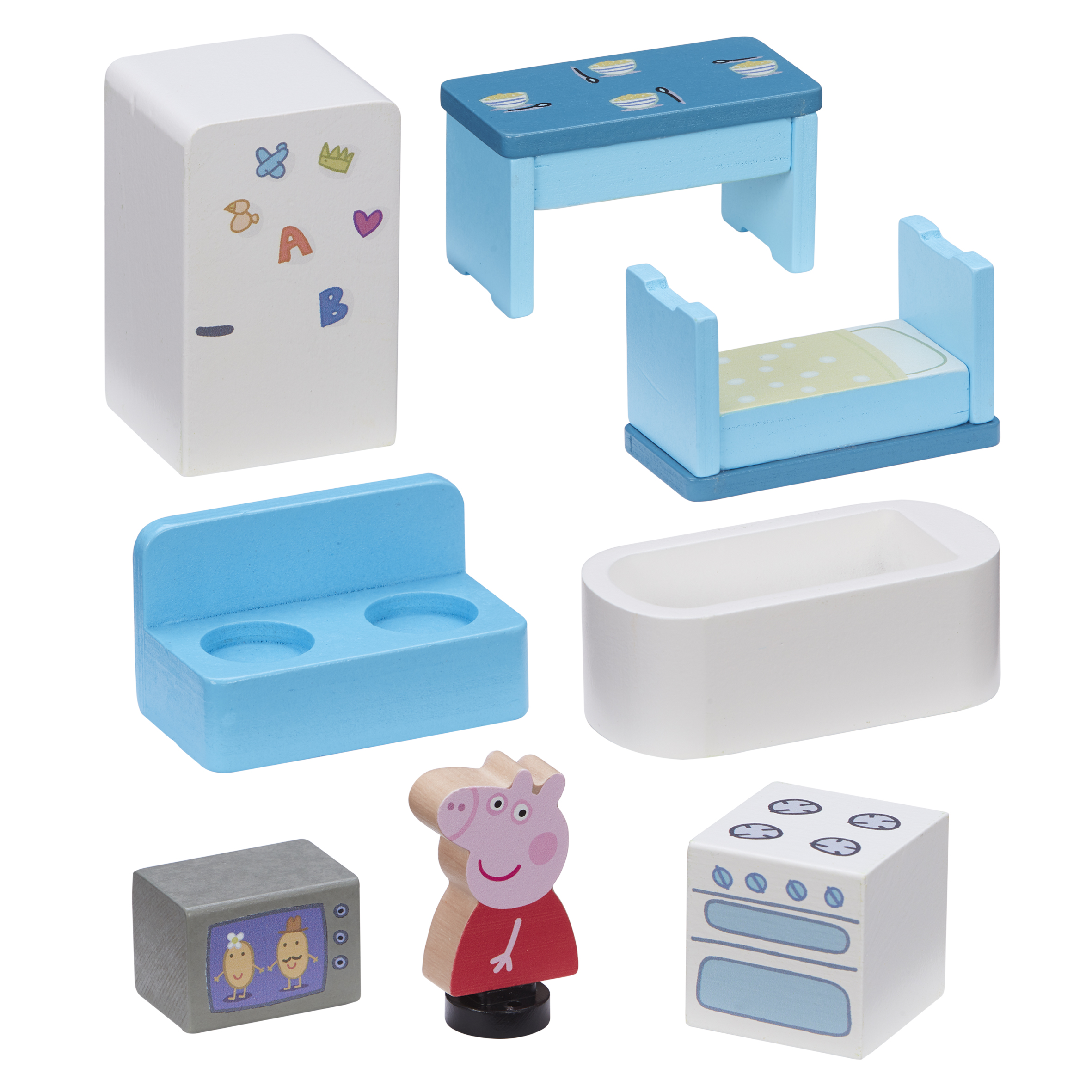 peppa pig bunk bed toy