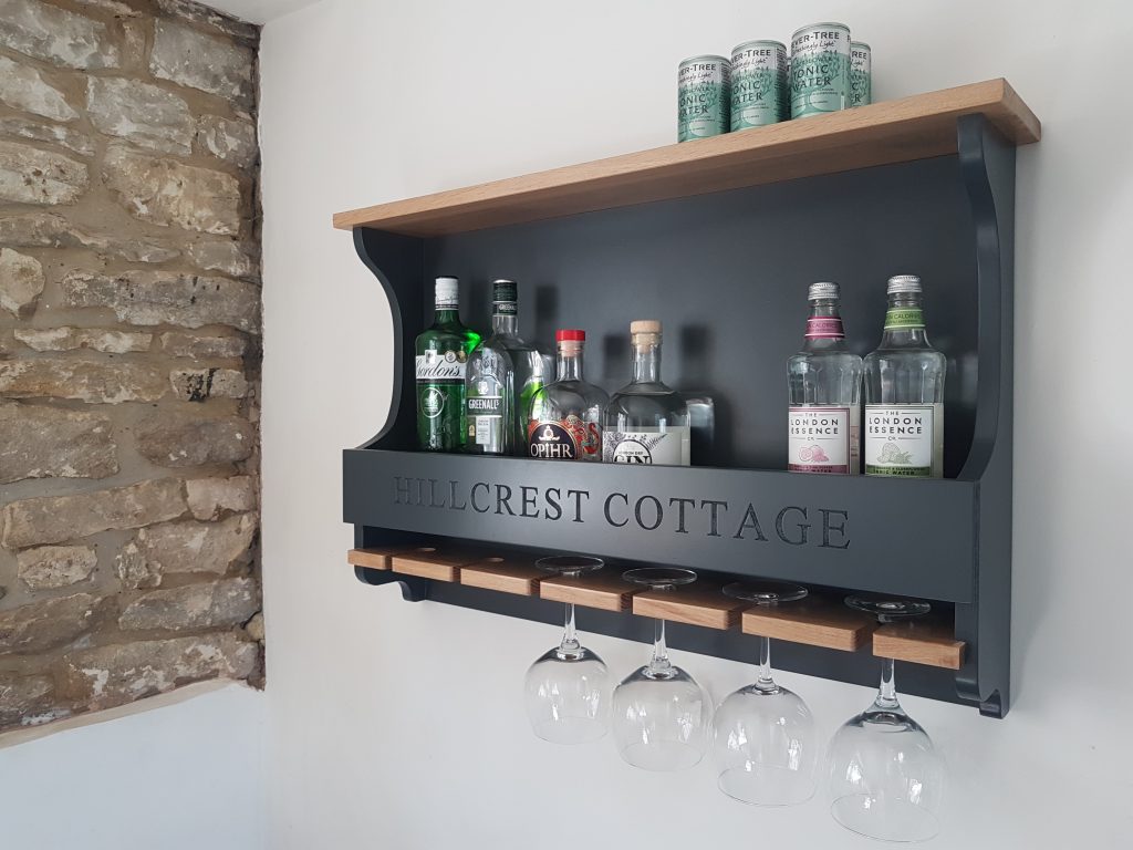 Gin wall online rack