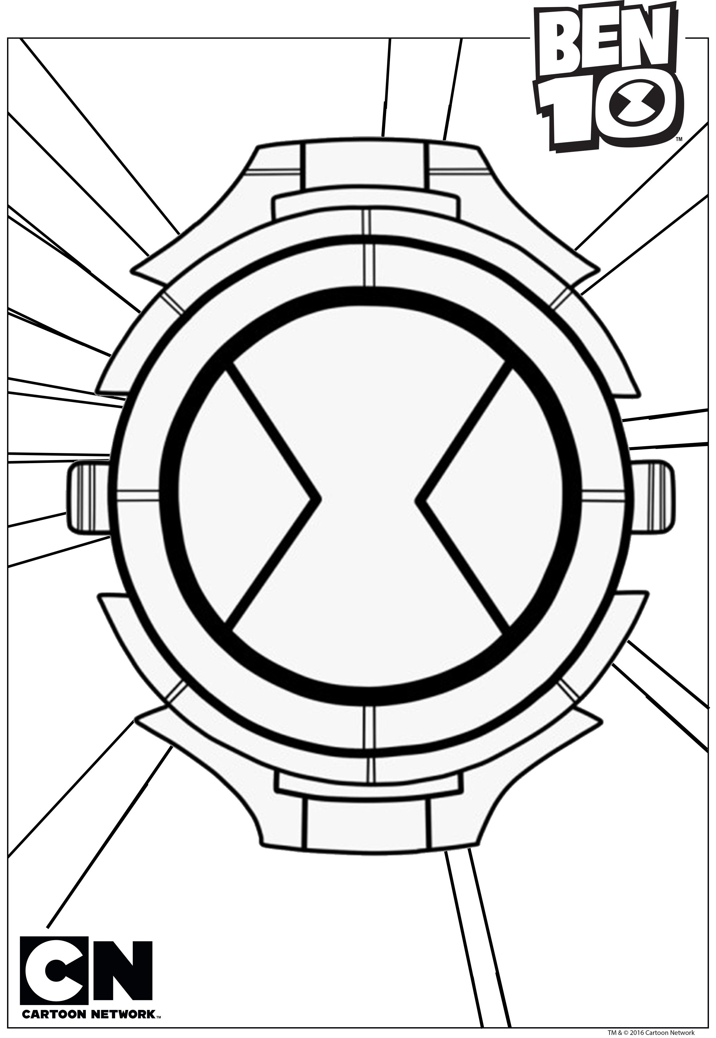 ben 10 paper omnitrix