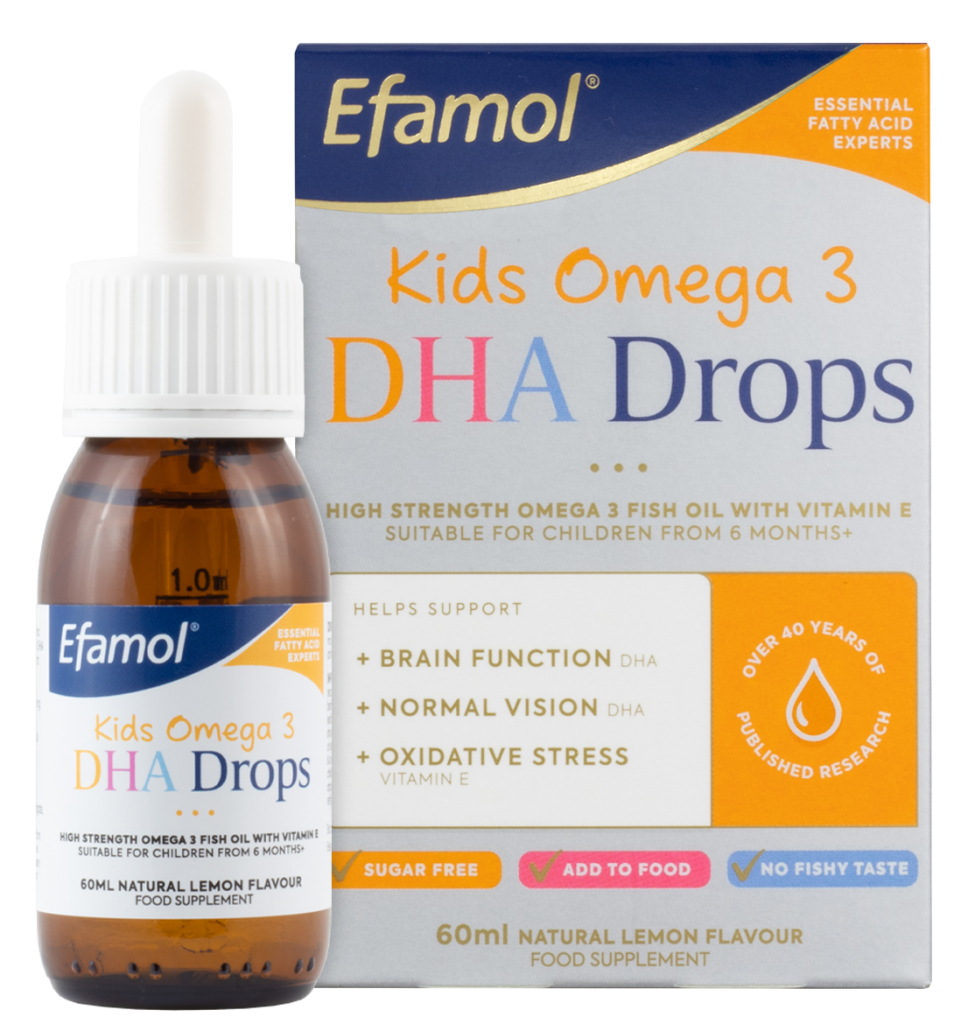 WIN! Kids Omega 3 DHA Drops from Efamol! UK Mums TV