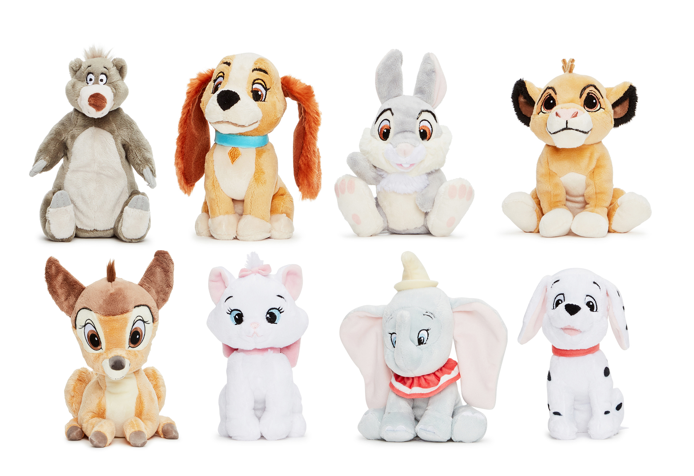 Disney 101 Dalmatians set, 17 cm, white 