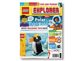 Check out the latest issue of LEGO Explorer magazine