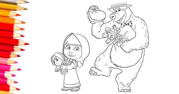 Brown bear, Masha Bear Drawing Kidscreen Awards, masha and the bear,  animals, carnivoran, pin png | PNGWing