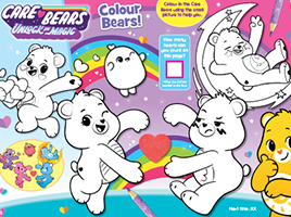 Download FREE Care Bears activity sheets
