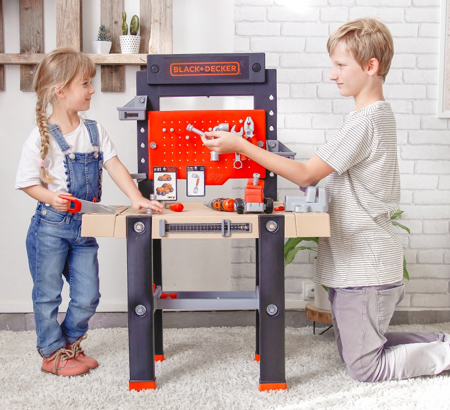 Smoby Giant Black and Decker Toy Workbench-Argos - Pretend Play Toys, Facebook Marketplace