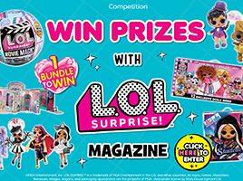 Win an incredible L.O.L. Surprise! prize bundle, courtesy of Egmont!