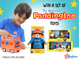 Win a bundle of toys from The Adventures of Paddington!