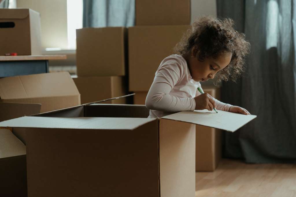 Tips to Help Children Through a House Move