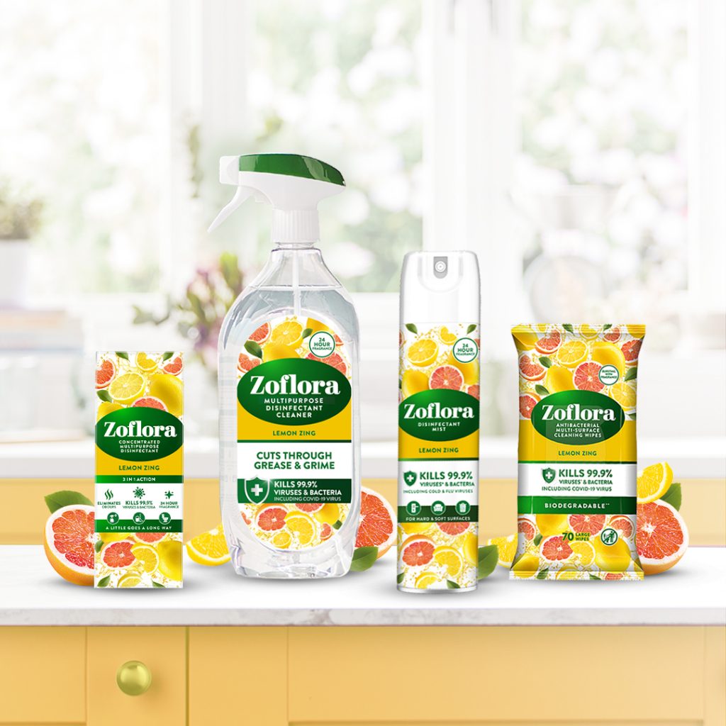 WIN a Zoflora Lemon Zing Summer Cleaning Bundle