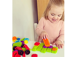 Get ready to stick, stack and construct with Stickle Bricks!