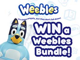 Win some new wibbily, wobbily Weebles friends!