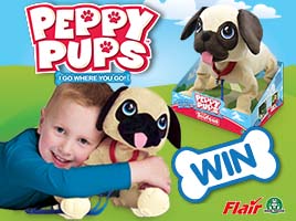Win a Peppy Pups Puppy!
