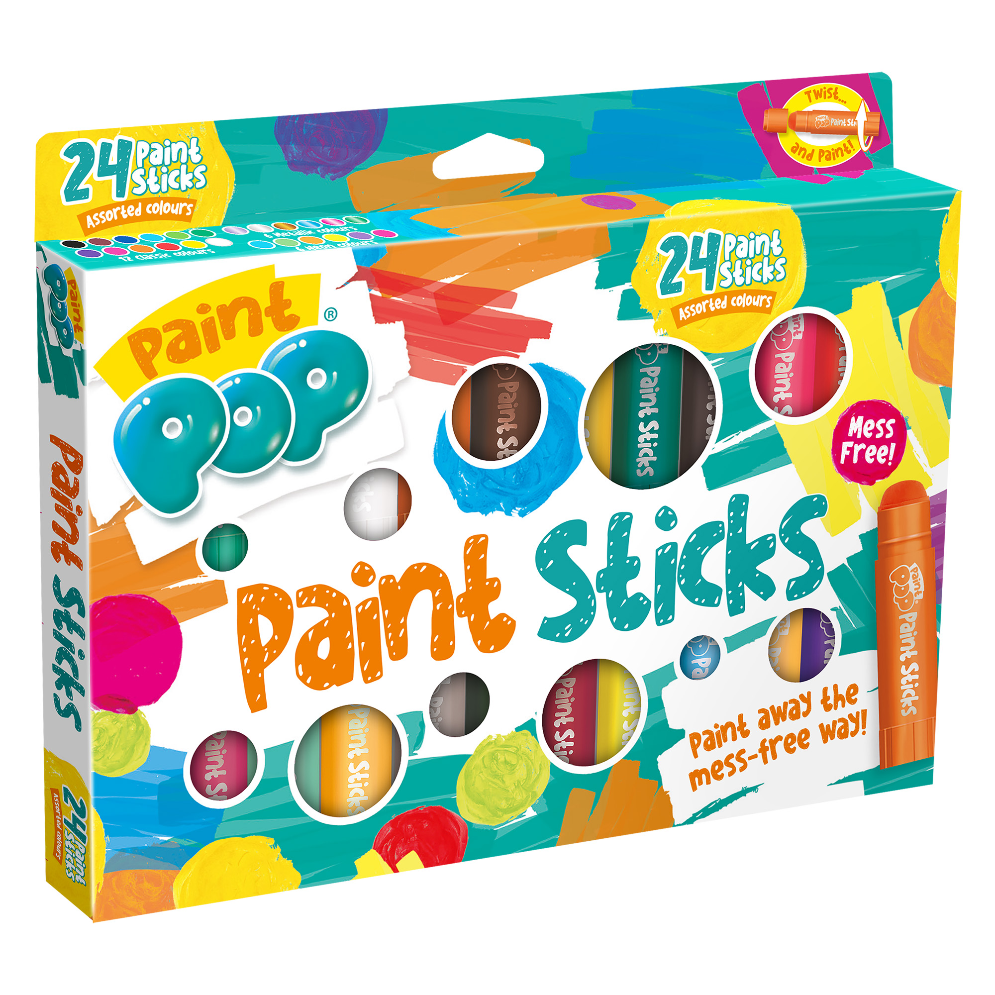 Win a Paint Pop Paint Sticks bundle UK Mums TV