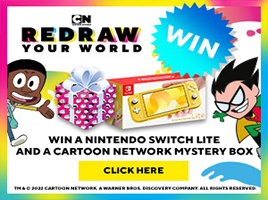 Win a Nintendo Switch Lite Console & Mystery Boxes from Cartoon Network