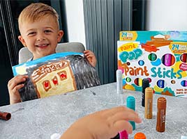 Why our families love Paint Pop Paint Sticks