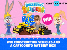 Win a construction toy bundle for your Bugs Bunny Builders fan
