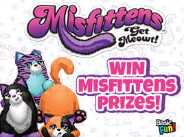 Win a trio of Misfittens soft toys