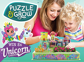 <strong>Win a Puzzle & Grow Unicorn Garden Kit</strong>