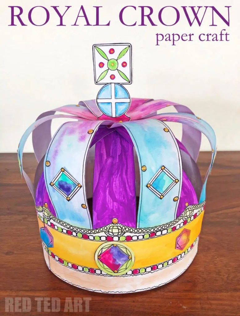 King's Coronation Craft Ideas - Make a Crown