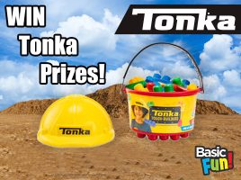 Win a Tonka Tough Hard Hat and Building Blocks Set!