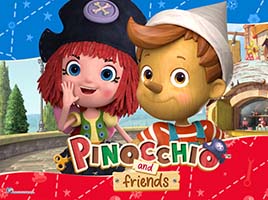 Tune into Pinocchio and Friends on CBeebies