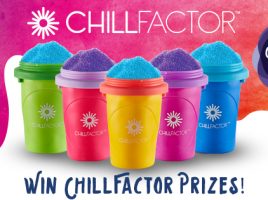 Win 2 NEW ChillFactor Slushy Makers from the new range!