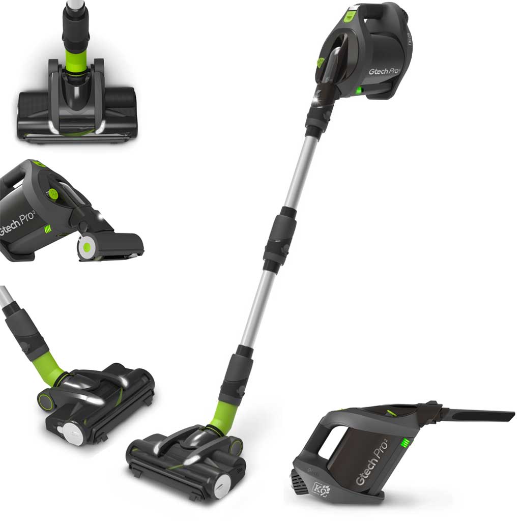 5 of the Best Cordless Stick Vacuum Cleaners - The Gtech Pro 2 K9 Vacuum Cleaner