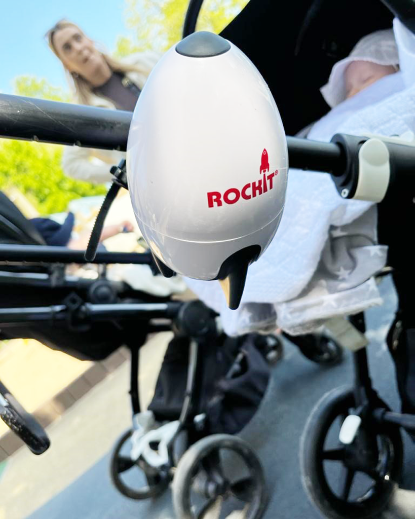 Soothe Your Baby with Rockit Portable Baby Rocker - It's Free At Last