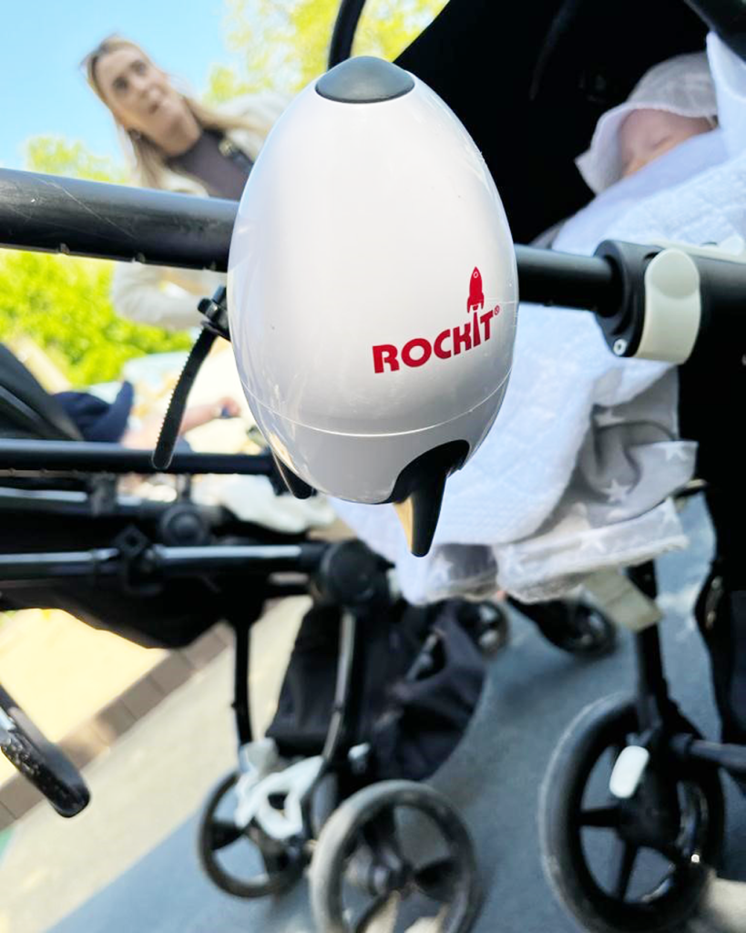 Rockit Rocker Rechargeable Version. Rocks Any Stroller, Pram, Pushchair or  Buggy. Gently Rocks Your Baby to Sleep.