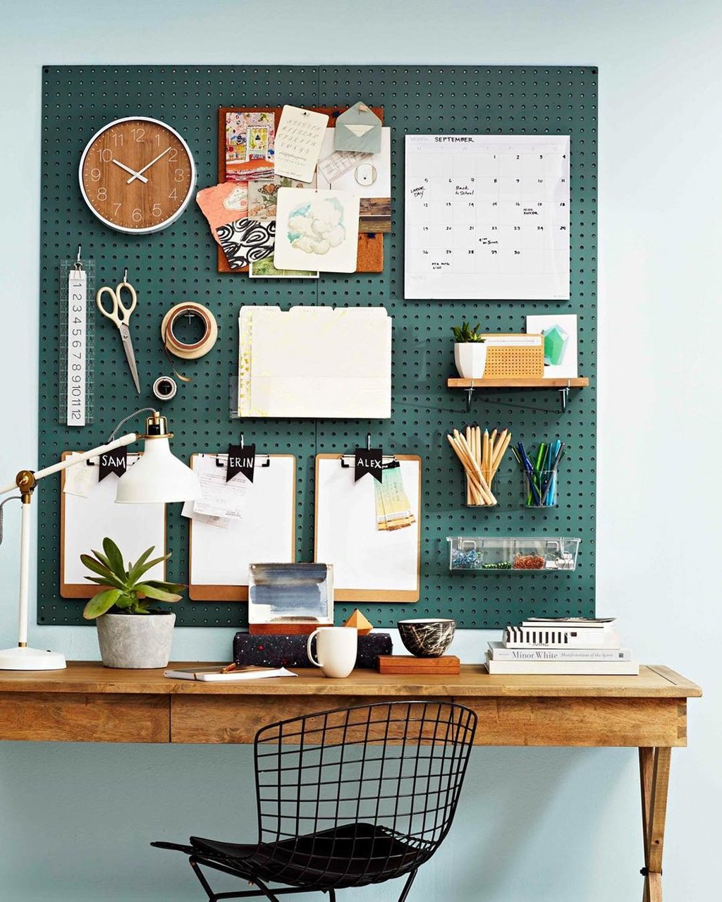 Tips and Decor Ideas For a Home Office Space - add mementoes and personal items.