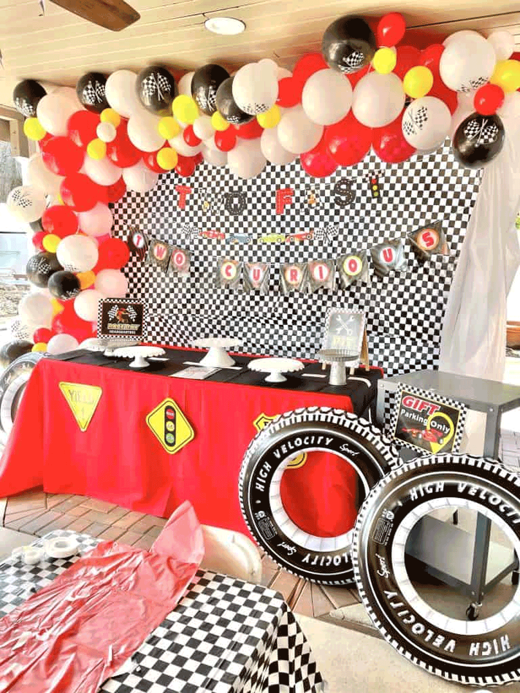 Tips for a T-Racers racing car themed birthday party