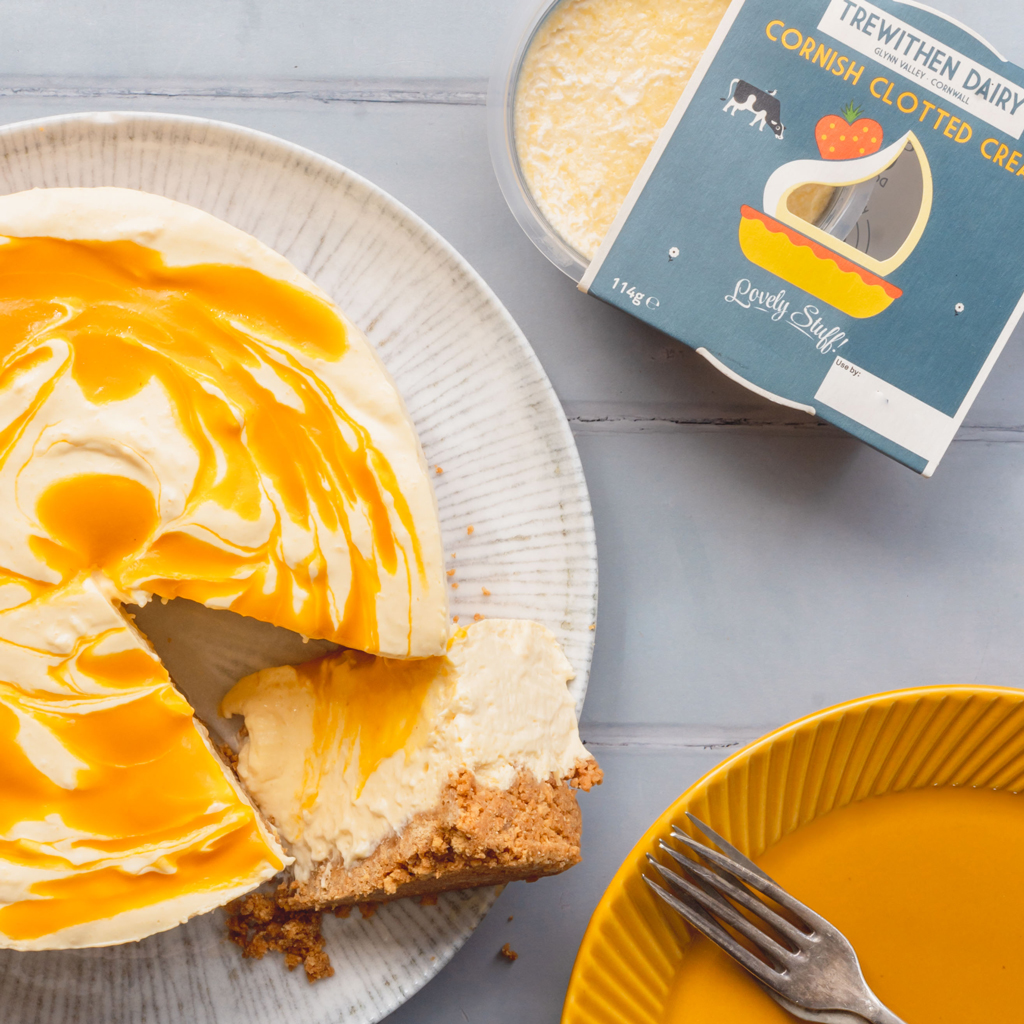 no bake mango cheesecake