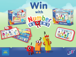 Win both NEW Numberblocks electronic learning toys from Trends UK